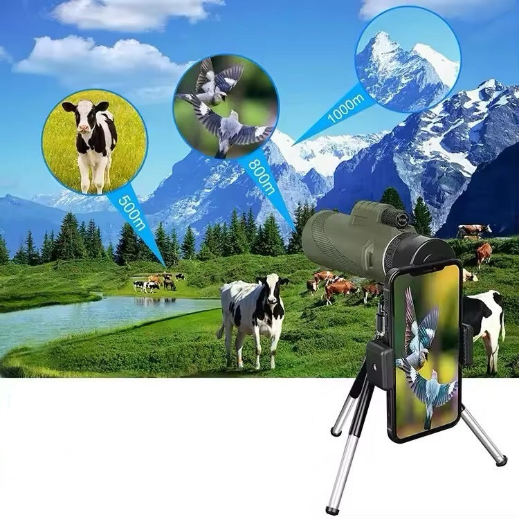 VISIONARIO™ - Telescopio/Objetivo Portátil con Visión Nocturna