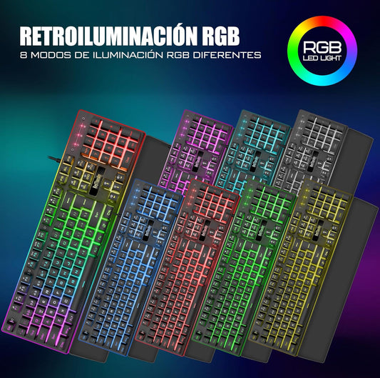 Juego 3 en 1 (Teclado, Ratón..)