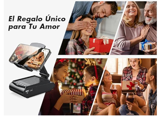 Altavoz con Soporte Móvil Bluetooth