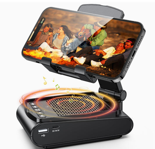 Altavoz con Soporte Móvil Bluetooth