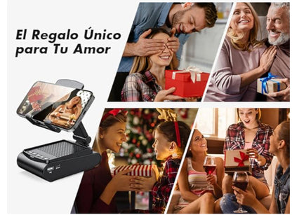 Altavoz con Soporte Móvil Bluetooth