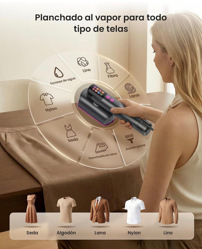 VAPORA™ | Plancha de Vapor Portátil 2 en 1