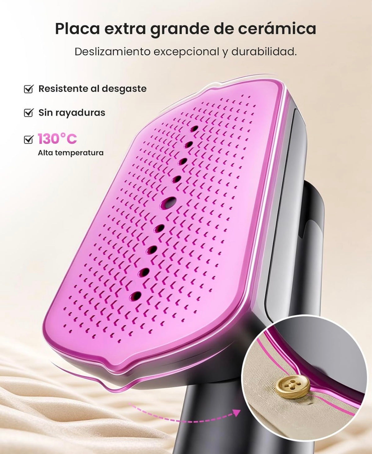 VAPORA™ | Plancha de Vapor Portátil 2 en 1